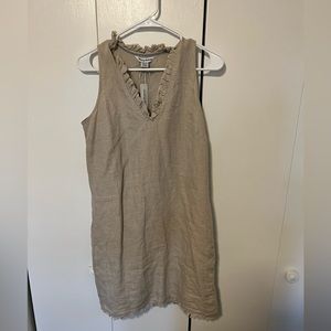 Brand new with tags beige dress